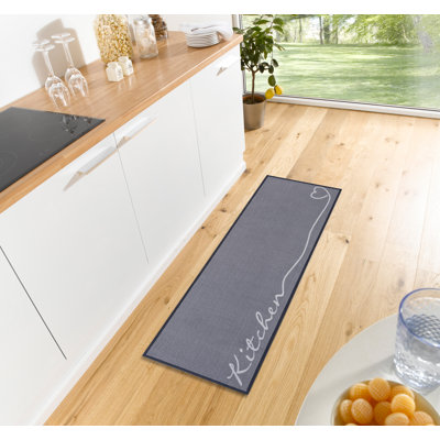 Runner Solid Colour Machine Woven 50 X 150Cm Area Rug