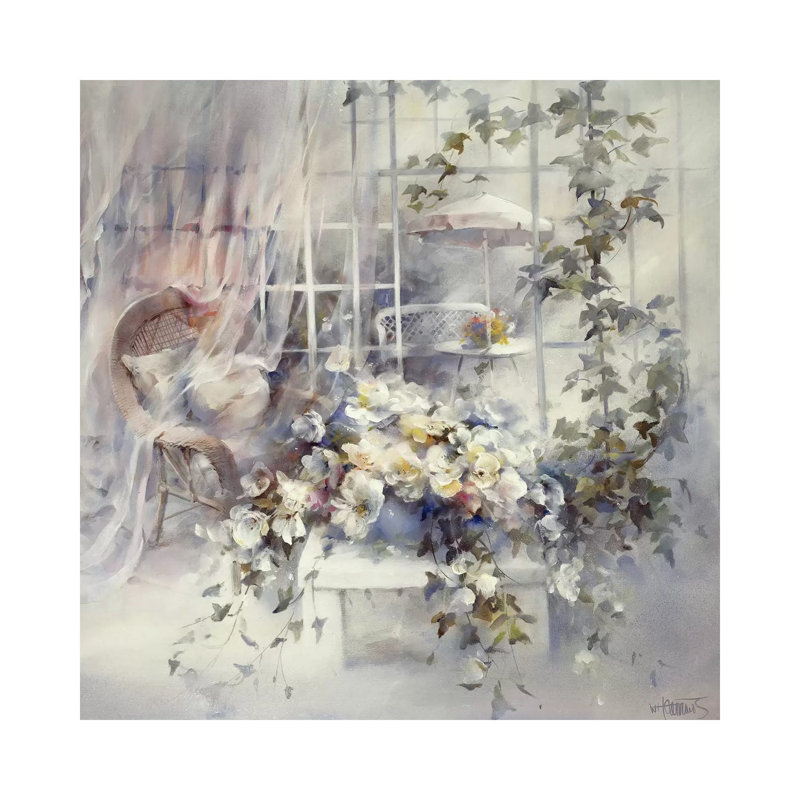 Enchanting Moment by Willem Haenraets - Wrapped Canvas Painting, 30.48 cm H x 30.48 cm W