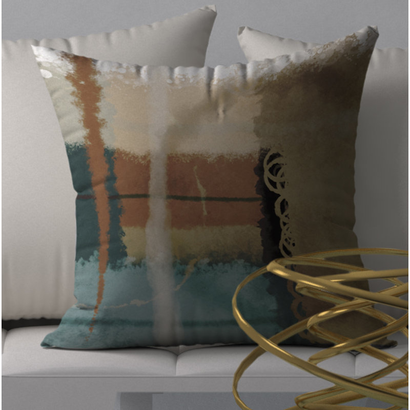 Housse de coussin carrée Ecstatic Essential, 18" x 18"