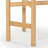 Zoyah Tayla Linen Counter Stool