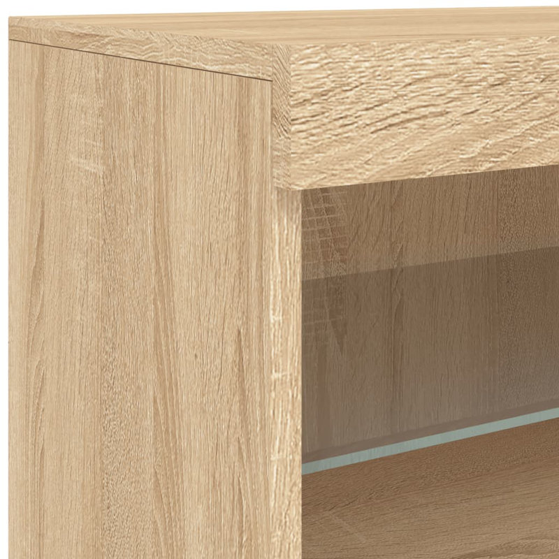 Babrow 142.5cm Sideboard, Sonoma Oak