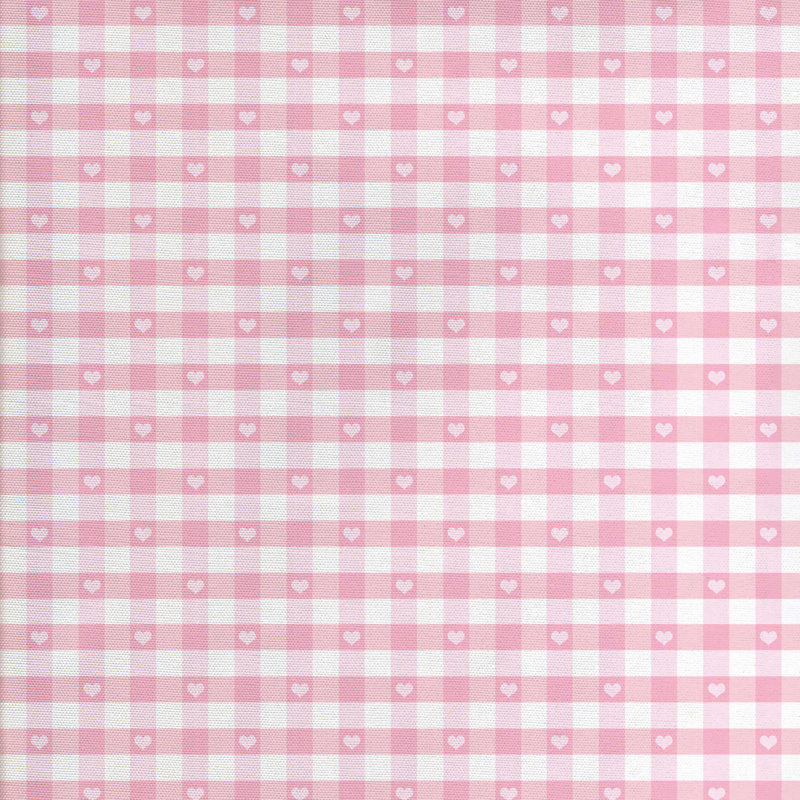 Tissu romantique avec peu de cœur, l 58 po x L 180 po