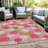 Maliana Washable Abstract Indoor / Outdoor Rug-96134290