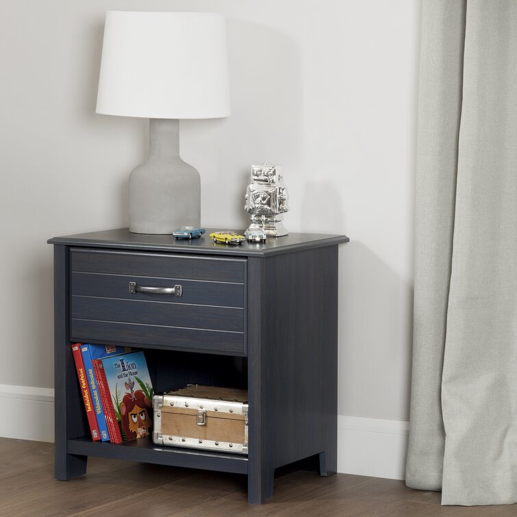 Cubby 1 Drawer Nightstand