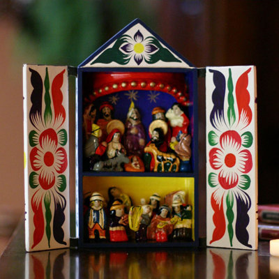 Figurine chapelle de Santa Ana Retablo