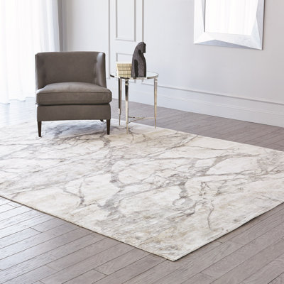 Tapis miroir neutre en marbre