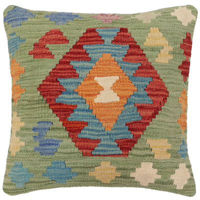 Housse et insert de coussin carré 100% laine Sara