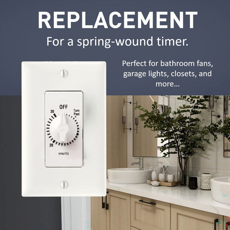Radiant 4-Button Countdown Timer, Light Almond