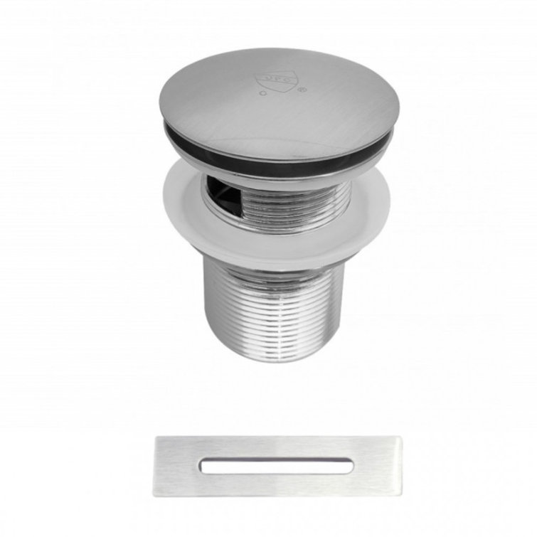 Pop-up Bath Drain with Overflow Cover