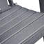 Ensemble de 2 chaises et table Adirondack pliantes pour l'extérieur-1277147096
