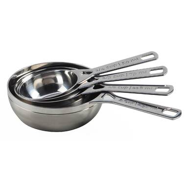 Stainless Steel 4 Pc Measuring Cup Set