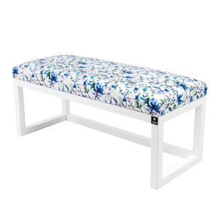 Velvet Upholstered Bench