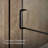 Elate Sliding Bath Door, 56-3/4-In H X 56-1/4 - 59-5/8-In W With Heavy 5/16-In Thick Frosted Glass With Rectangular Grille Pattern-55920902