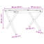 Chetna Coffee Table Legs X-Frame Steel-1428582308