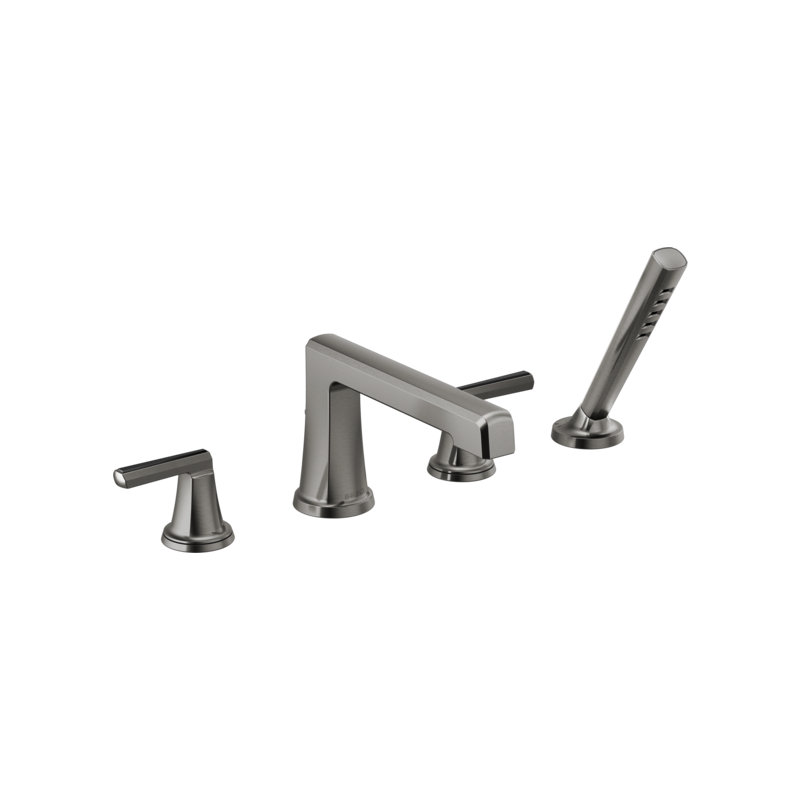 Levoir® Roman Tub Faucet with Handshower Less Handles, Lever, Chrome