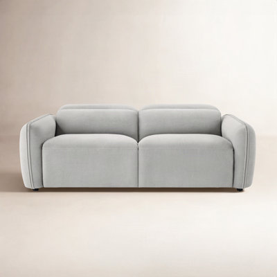 Bayne 87" Linen Reclining Sofa