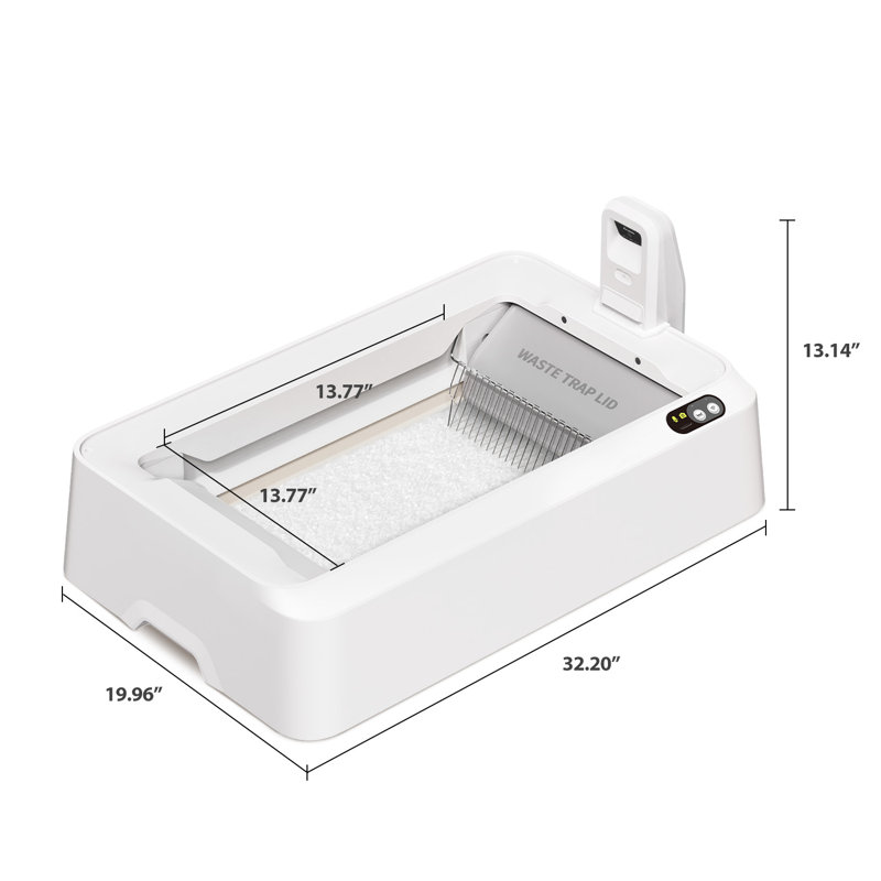 PETKIT Purobot Crystal Duo Automatic Cat Litter Box with Camera