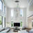 Keysha 10 - Light Unique Rectangle LED Dimmable Pendant Long Staircase Chandelier