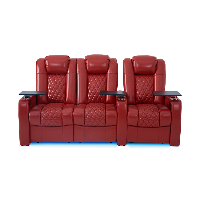 Fauteuil de cinéma inclinable Power Zero Gravity, Rouge