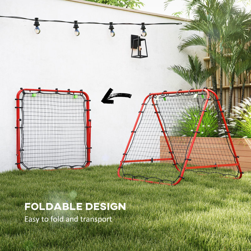 Dakota Fields Cesario Steel Soccer, Red