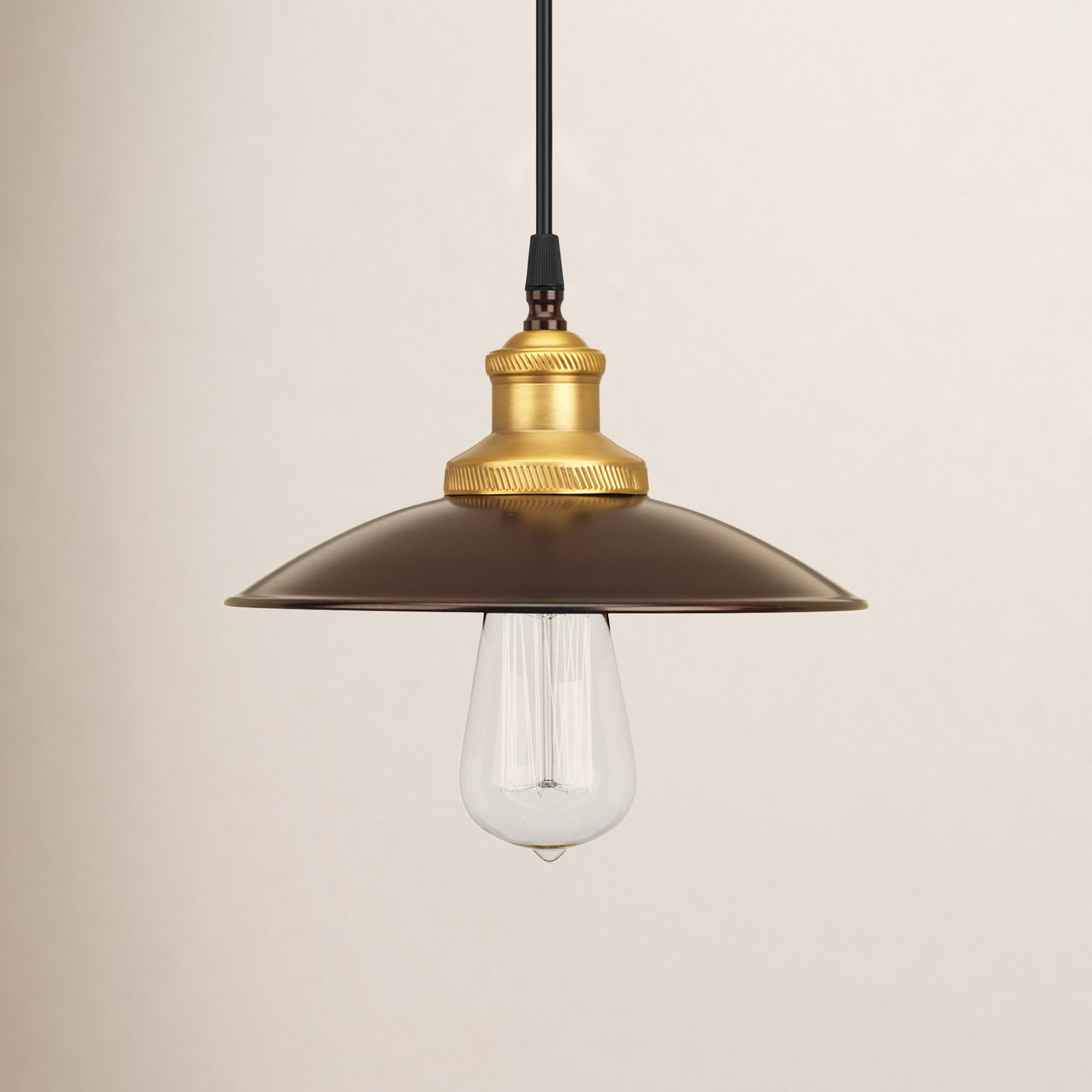 Single Light Metal Dimmable Pendant