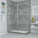 Bromley 72" H Semi-Frameless Rectangle Reversible Shower Enclosure