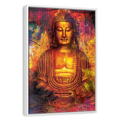 Colourful Golden Buddha