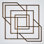 Grands panneaux muraux décoratifs en acrylique Norwood, grand, l 23 3/8 po x H 23 3/8 po x T 1/8 po, miroir bronze