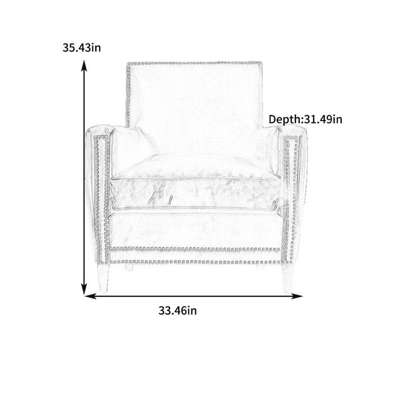 Chaise de loisir légère et luxueuse