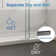 66 To 72 In. W X 76 In. H Single Sliding Frameless Shower Door With 5/16 In. Tempered Clear Glass