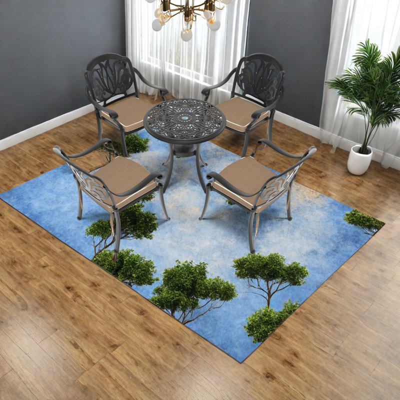 Ensemble de table de salle à manger 5 pièces Elegant