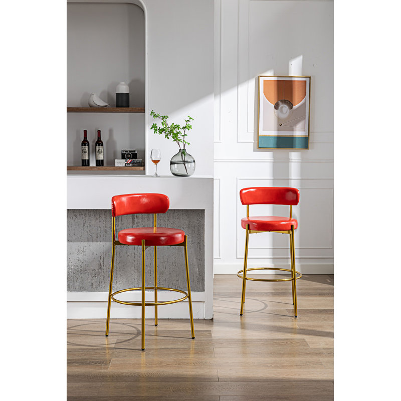 Tabourets Frear, Rouge