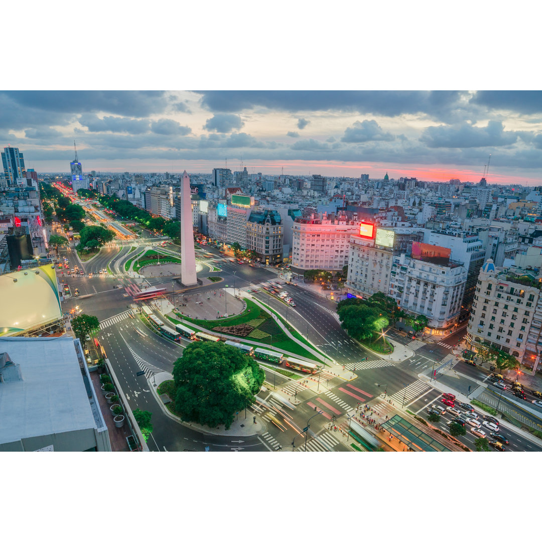 Buenos Aires in Argentinien - Kunstdrucke auf Leinwand ohne Rahmen