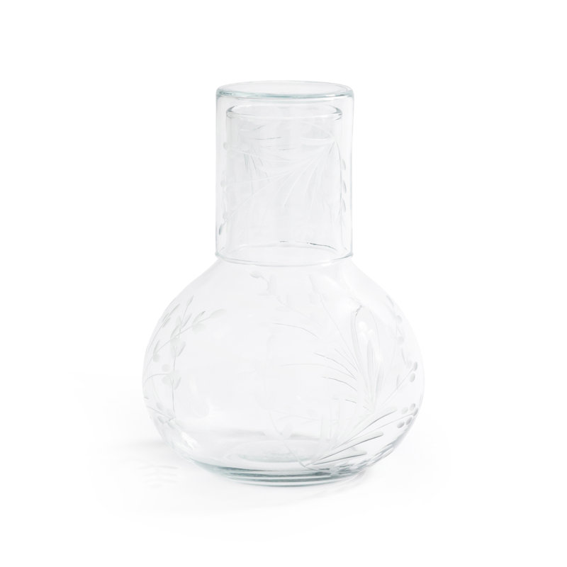 Carafe en verre gravé Shiraz