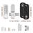 Mechanical Keyless Entry Door Lock 14 Key Mechanical Door Locks Single-Side