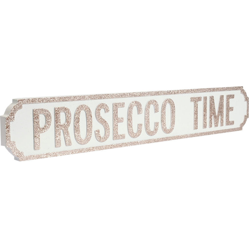 Street Sign, Glitter Pink
