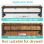 105cm Wall Mounted Clothes Rack