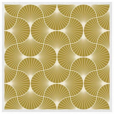 Fieldbrook Geometric Shells 1 Piece Single Picture Frame Wall Art