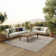 Robidoux Rectangle Indoor/Outdoor Area Rug in Beige