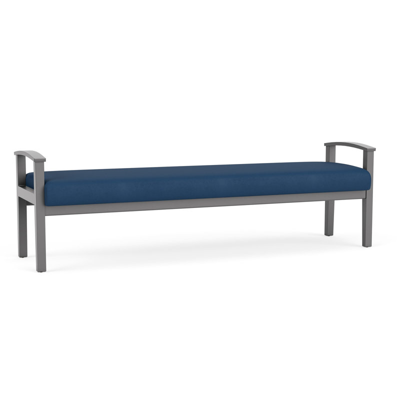 Banc en bois massif Amherst, Étain, Patriot Plus Blue Ridge