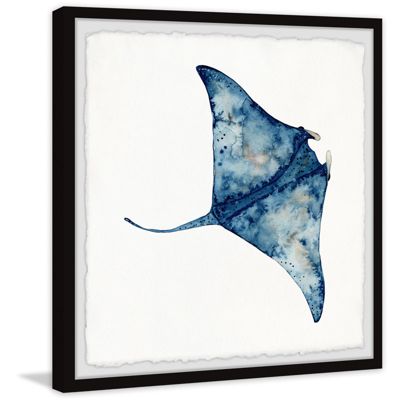 " Wild Stingray " by Tom Potocki, 32" H x 32" W x 1.5" D