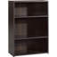 “Bookshelf With Adjustable Storage Shelves, Medium Wood Finish