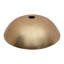 Lavabo vasque de salle de bain rond en verre trempé 16,5 po, lavabo circulaire pour salle de bain artistique avec bonde escamotable et robinet de lavabo