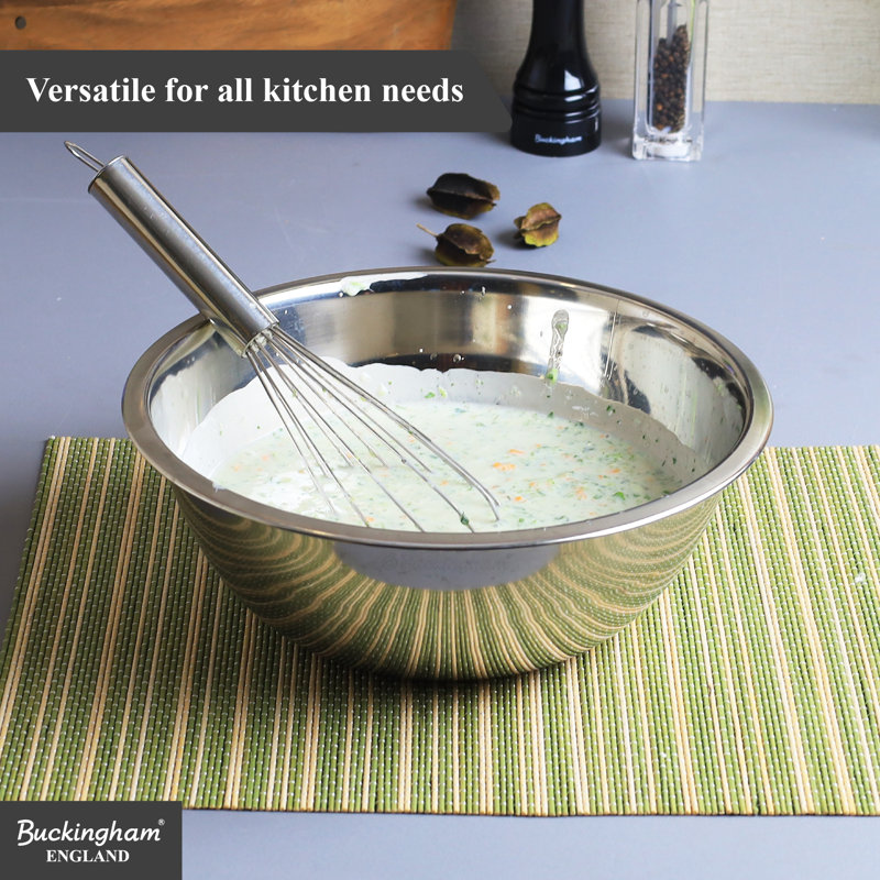 Buckingham Stainless Steel Deep Mixing Bowl , 29 cm 