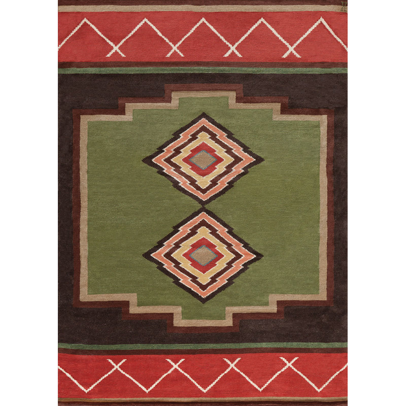 Mesa Wool Southwestern Area Rug, Rectangle 8' x 10'