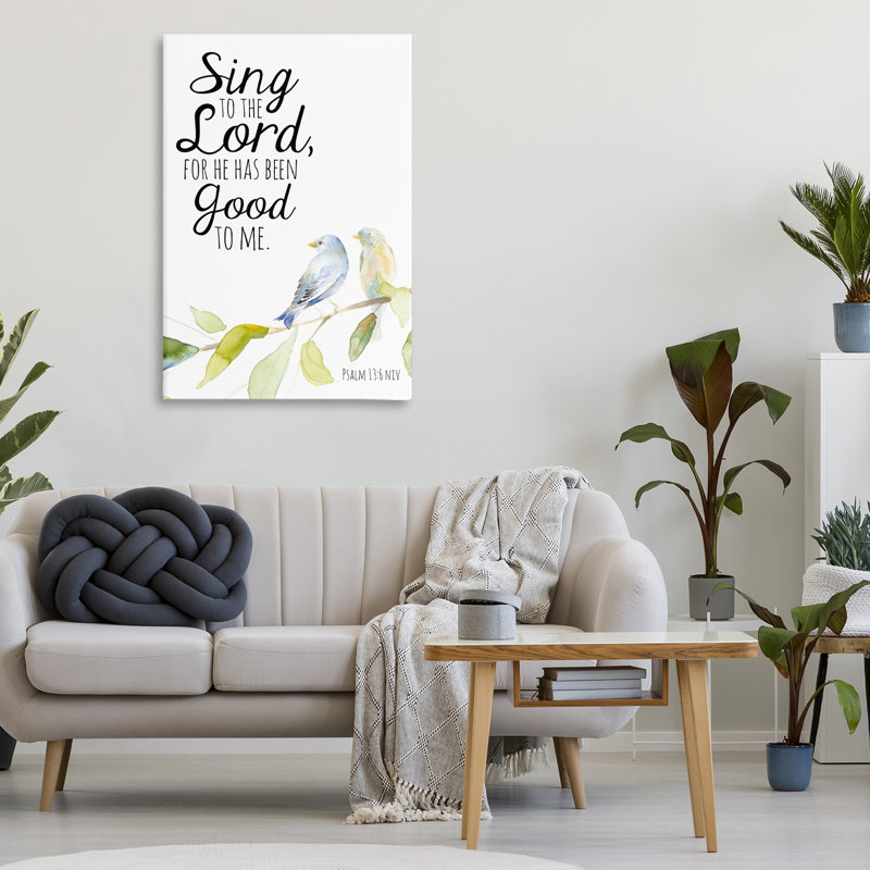 Sing To The Lord, toile par Lanie Loreth, H 30 po x l 20 po