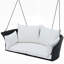 Balancelle suspendue en rotin pour 2 personnes-1688092692