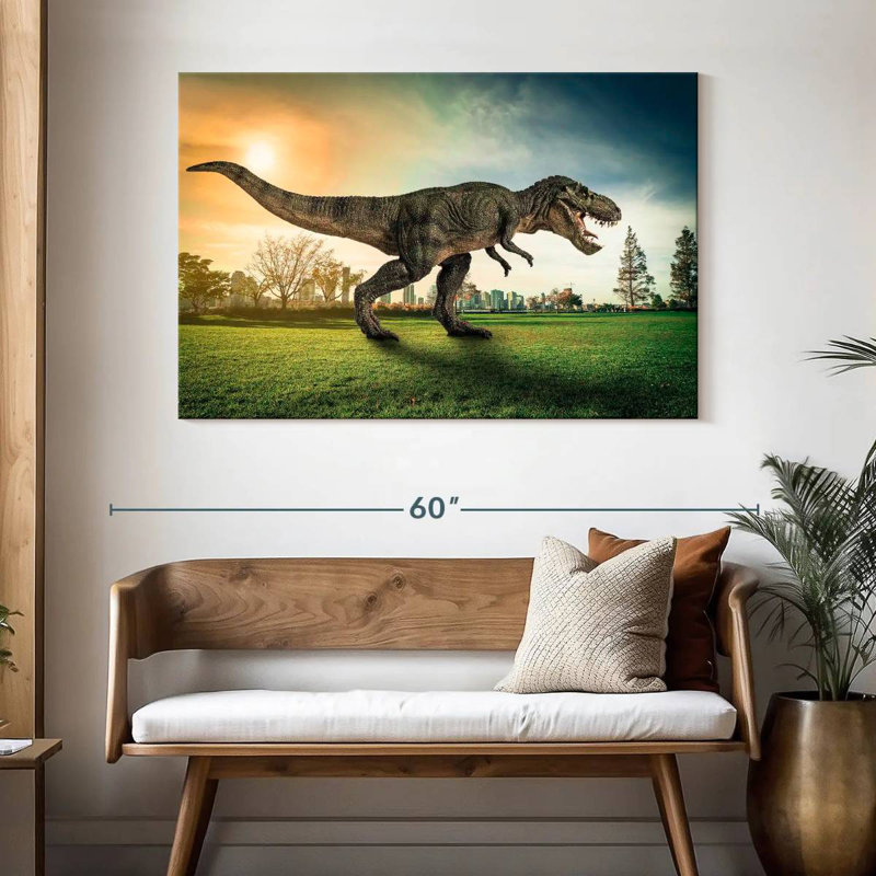 Brampt T Rex dans la ville