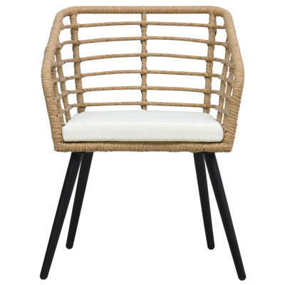 Charley-Ann Patio Chair with Cushions