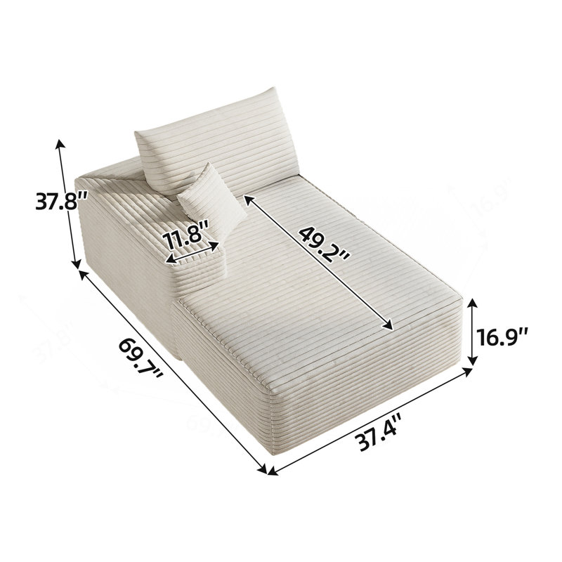 SLEEPER-WHITE, Left Hand Facing